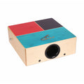 GECKO Cajon Wooden Drum Flat Hand Drum Percussion Instrument With Adju
