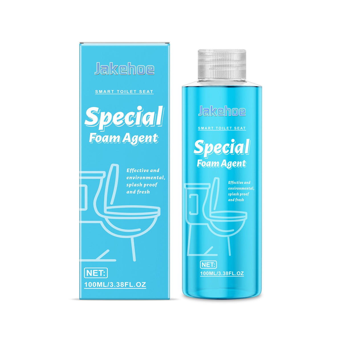 JAKEHOE Toilet Bowl Cleaner Liquid, 100 ml / 1 Bottle