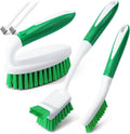 5 Pack Cleaning Scrub Brushes, Kitchen & Floor Cleaning Brushes, Durab