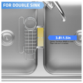 Kitchen Sink Caddy Sponge Holder In The Sink, Stainless Steel Kitchen