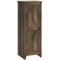 48" Farmhouse Kitchen Pantry Storage Cabinet with Barn Door, Kitchen P