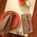 Cotton Dinner Napkins Set of 4, 20x20 Inch
