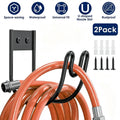 2PCS Garden Hose Wall Mount Holder, Rust-Resistant 304 Stainless Steel
