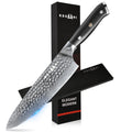 Kegani Chef Knife, 8 Inch Damascus Chefs Knife-Japanese VG10 Super Ste