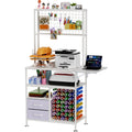 Large Foldable Heat Press Table With Storage, Pegboard And Hooks, Heat