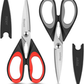 Heavy Duty All-Purpose Kitchen Scissors Shears With Protective Sheath