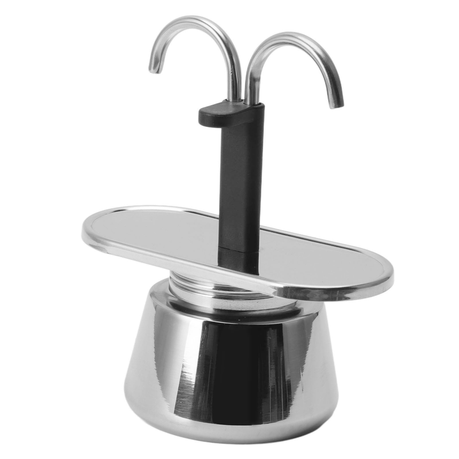 Stainless Steel Stovetop Coffee Maker, 100ml