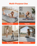 Japanese Tatami Mat, Queen Size Foldable Japanese Tatami Mattress, Fut