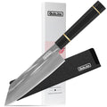 Qulajoy Chef Knife 8 Inch - Hand Forged Swedish Sandvik Steel Gyuto Co