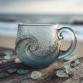 Sea Glass Wave Coffee Cup