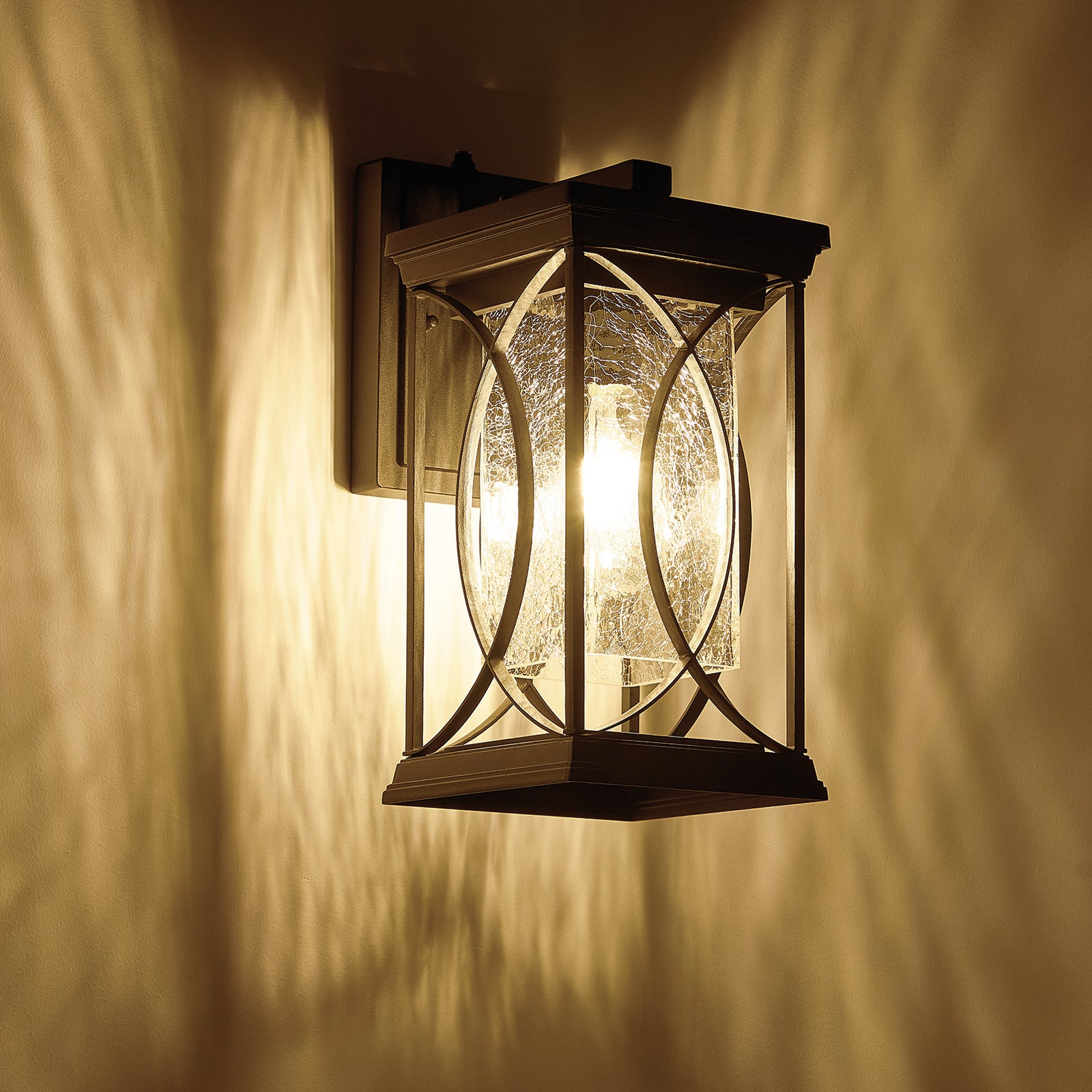 Oil Rubbed Bronze Porch Light Dusk to Dawn Outdoor Wall Lantern Small