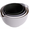 4 Pack Classic Mixing Bowl Set, BPA Free Plastic Kitchen Bowls For Bak