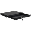 [Do Not Sell on Amazon]19" 1U Steel Plate DJ Drawer Equipment Cabinet
