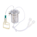 Manual Milking Machine 2000ml Effort Saving Control Stainless Steel Bo