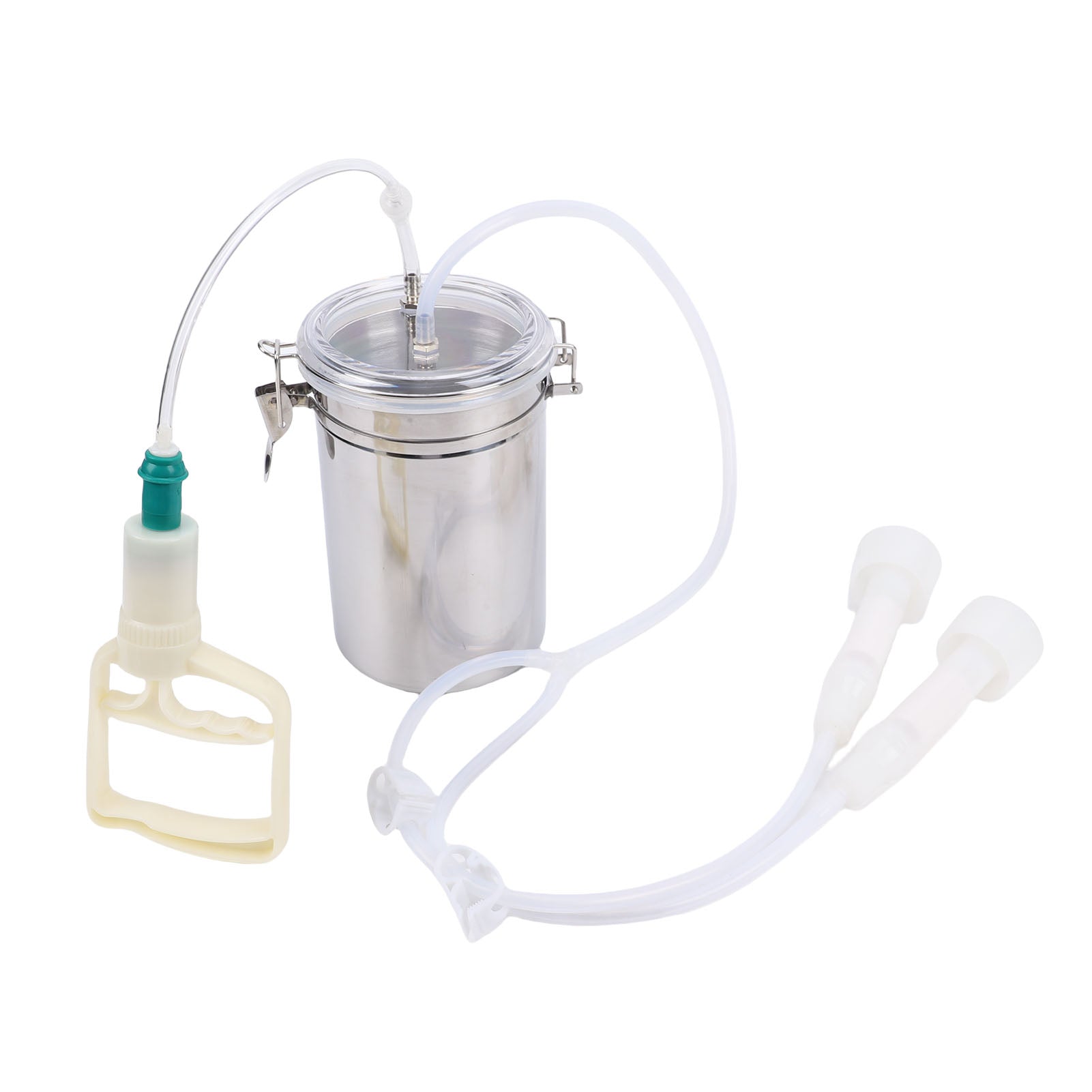 Manual Milking Machine 2000ml Effort Saving Control Stainless Steel Bo