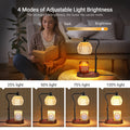 Dimmable Candle Warmer Lamp Scented Candles Wax Melting Lamp Smokeless