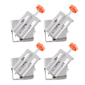 4 Pcs Corner Clamp Quick Splicing Stainless Steel 90 Degree Right Angl