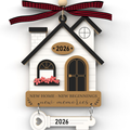 Housewarming Gifts New Home Wooden Ornament 2026 New Beginning Present
