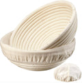 Banneton Bread Proofing Basket - 9 Inch Banneton Basket Set Of 2 Sourd