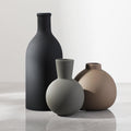 Ceramic Vase Set of 3 — Rustic Farmhouse