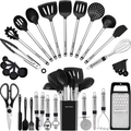 Kitchen Utensil Set Silicone Cooking Utensils 33 Kitchen Gadgets Spoon