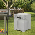 41X41X53.5cm Square, Marble Color, Gas Storage, Courtyard Iron-edge Ta