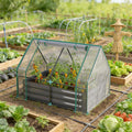 2-in-1 Raised Planter Greenhouse,Raised Garden Bed,Planter Raised Bed