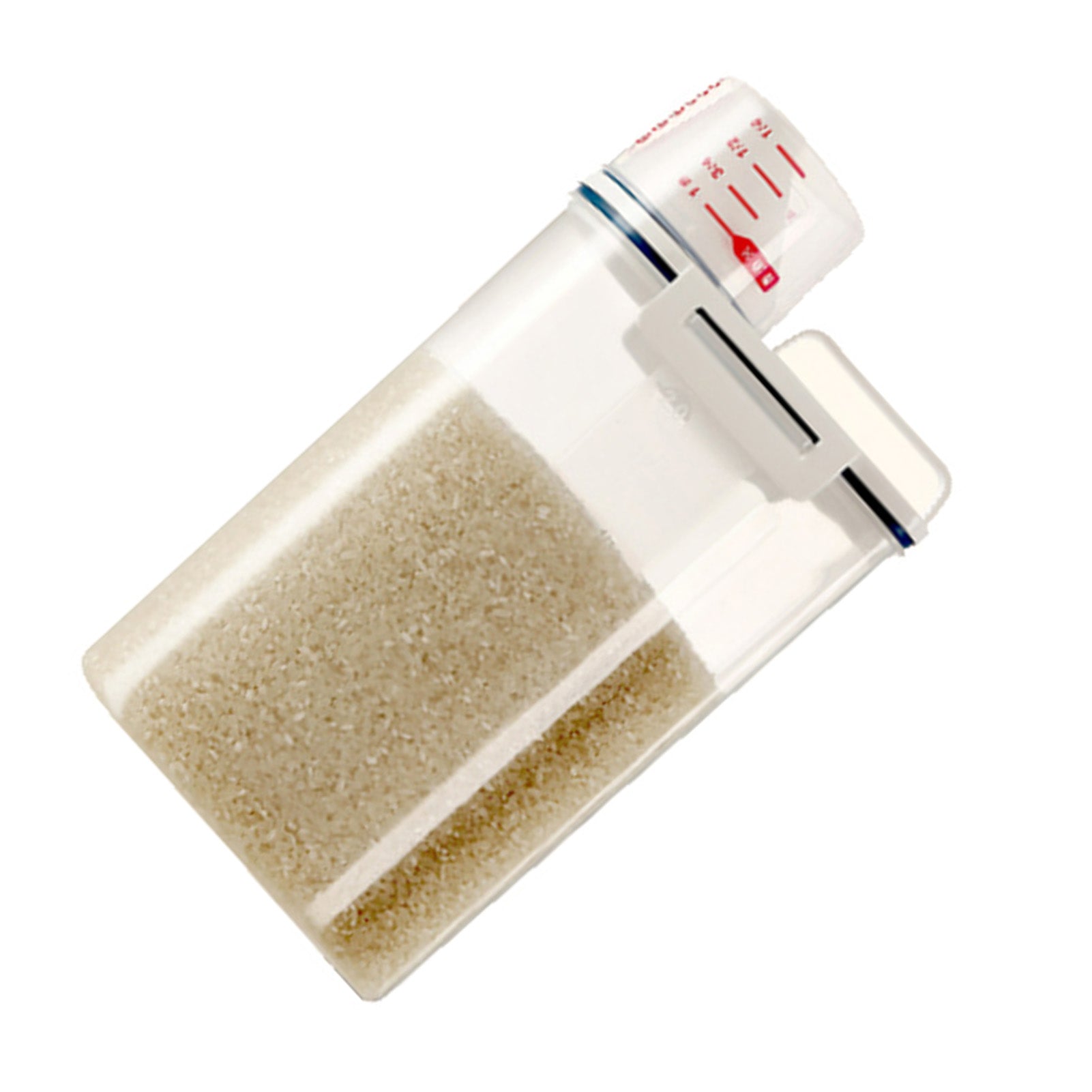 Airtight Rice and Cereal Container with Measurement Scale