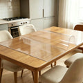38x71Inch 1.5mm Thick Plastic Table Cover Waterproof PVC Clear Table P