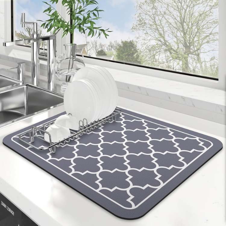 Dish Drying Mat Super Absorbent Drying Mat Large Dish Drying Mats For