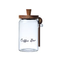 1 Pcs 25 OZ Glass Coffee Jars With Spoons, Candy Jars, Biscuit Jars, S