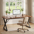 Executive Desk Wooden Computer Desk Ergonomic Business Writing Table W
