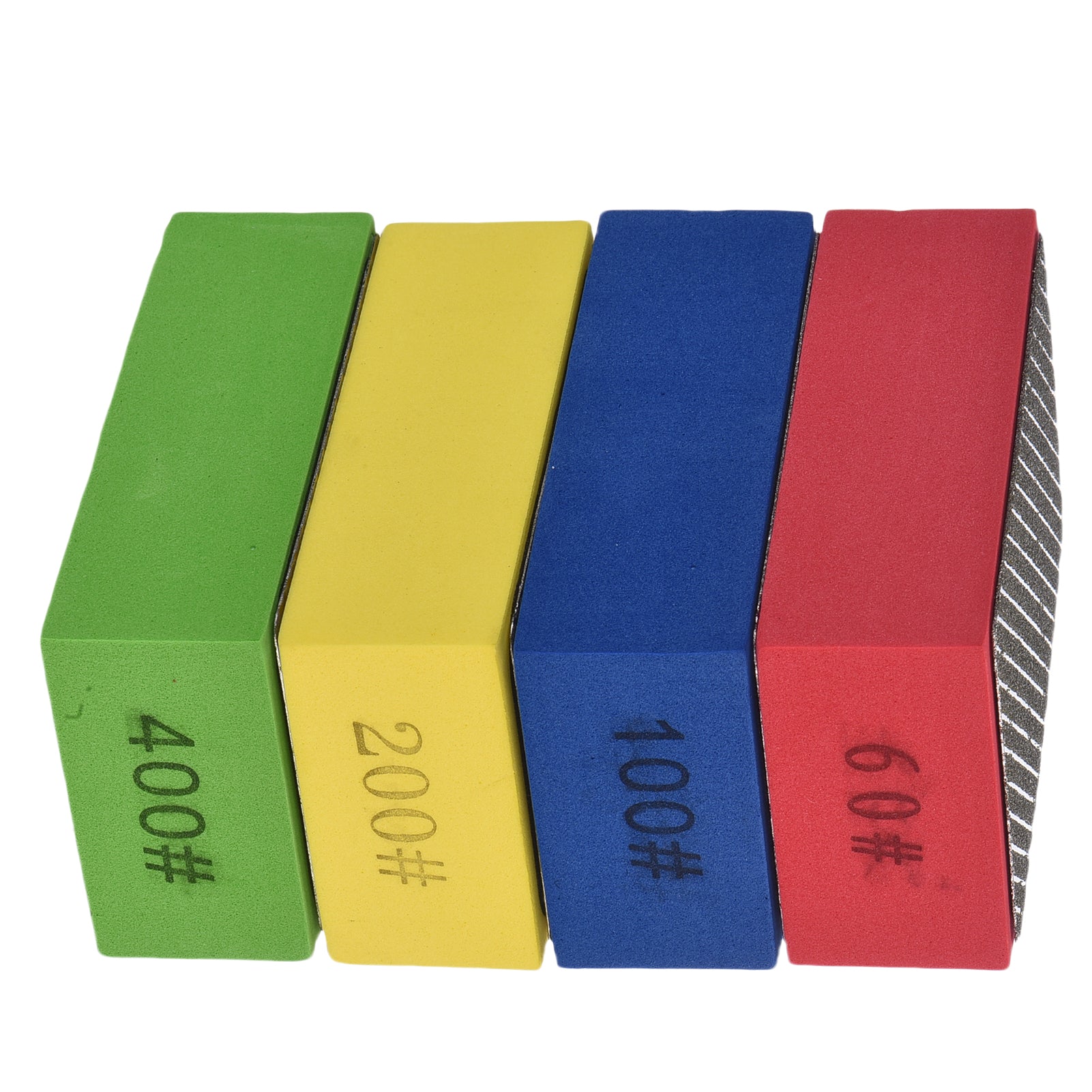 Diamond Hand Polishing Pads Set Sanding Block Sharp Glass Grinding Pol